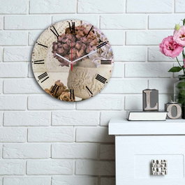 Wallity Reloj Decorativo MDF Multicolor 3030MS-050